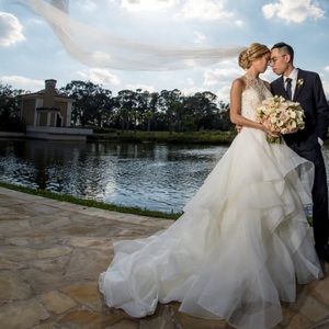 Morilee ivory wedding dress size 4